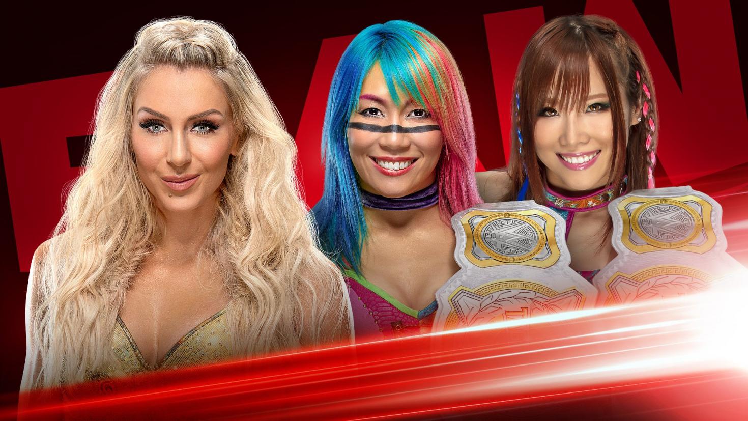 Charlotte to face Asuka & Kairi Sane in handicap match on WWE Raw
