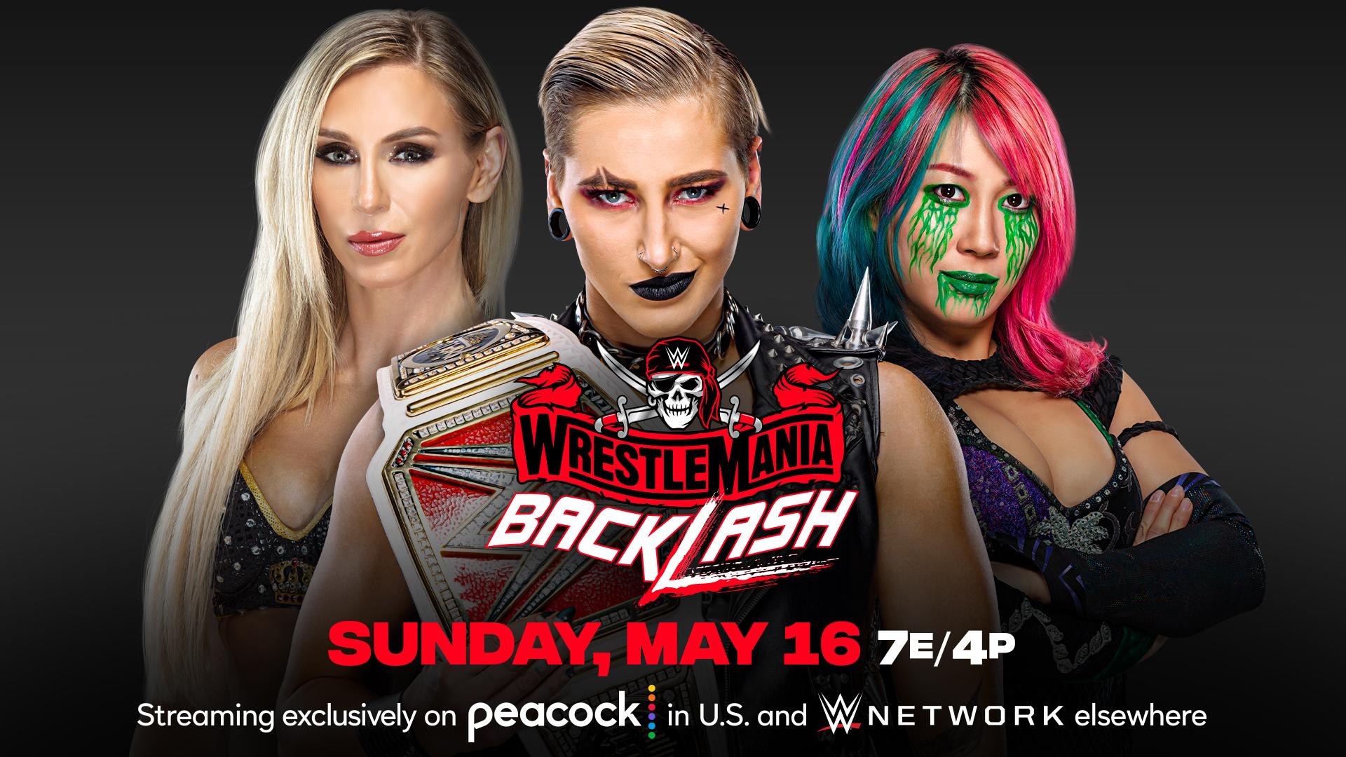 Triple threat Women’s title match set for WWE WrestleMania Backlash