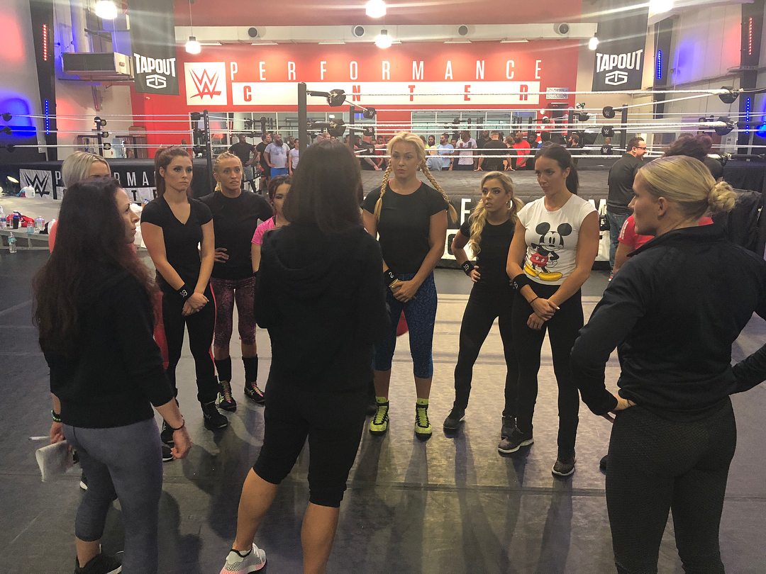 Chelsea Green, Robbie E at WWE tryouts this week