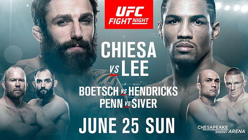 UFC Fight Night 112 live results: Michael Chiesa vs. Kevin Lee