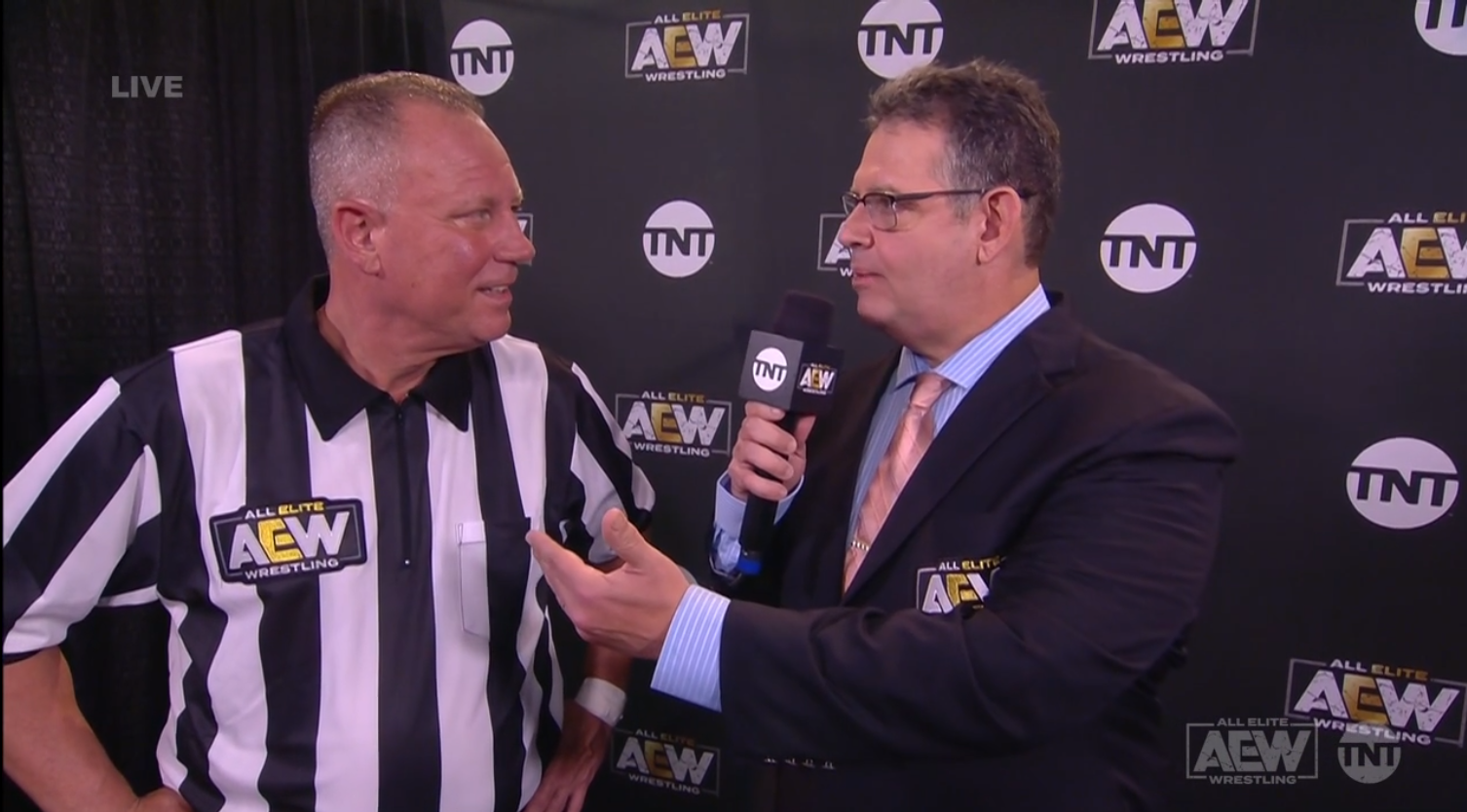 Former WWE referee Mike Chioda makes AEW Dynamite debut