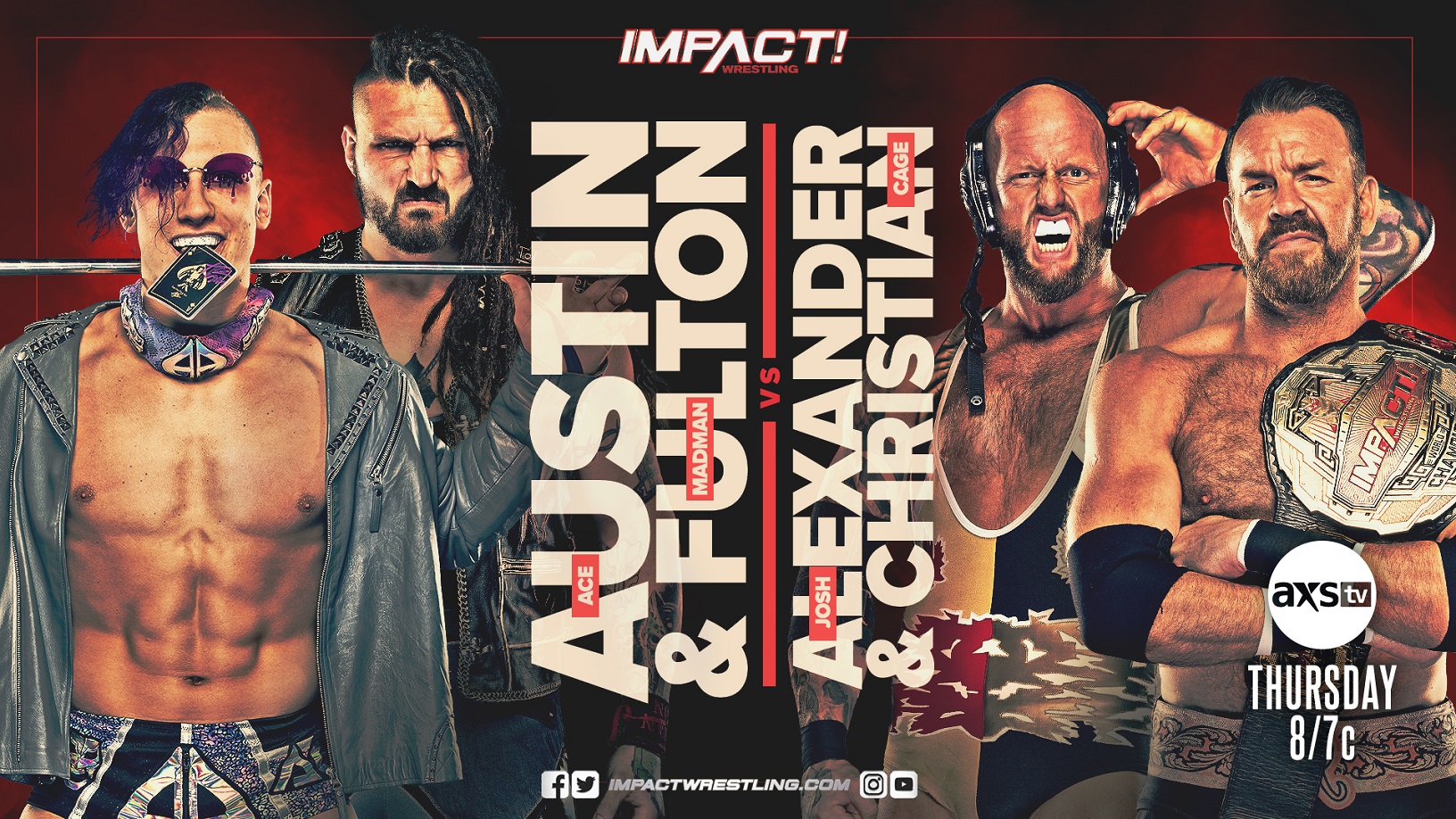 Impact Wrestling live results: Christian & Josh Alexander team up