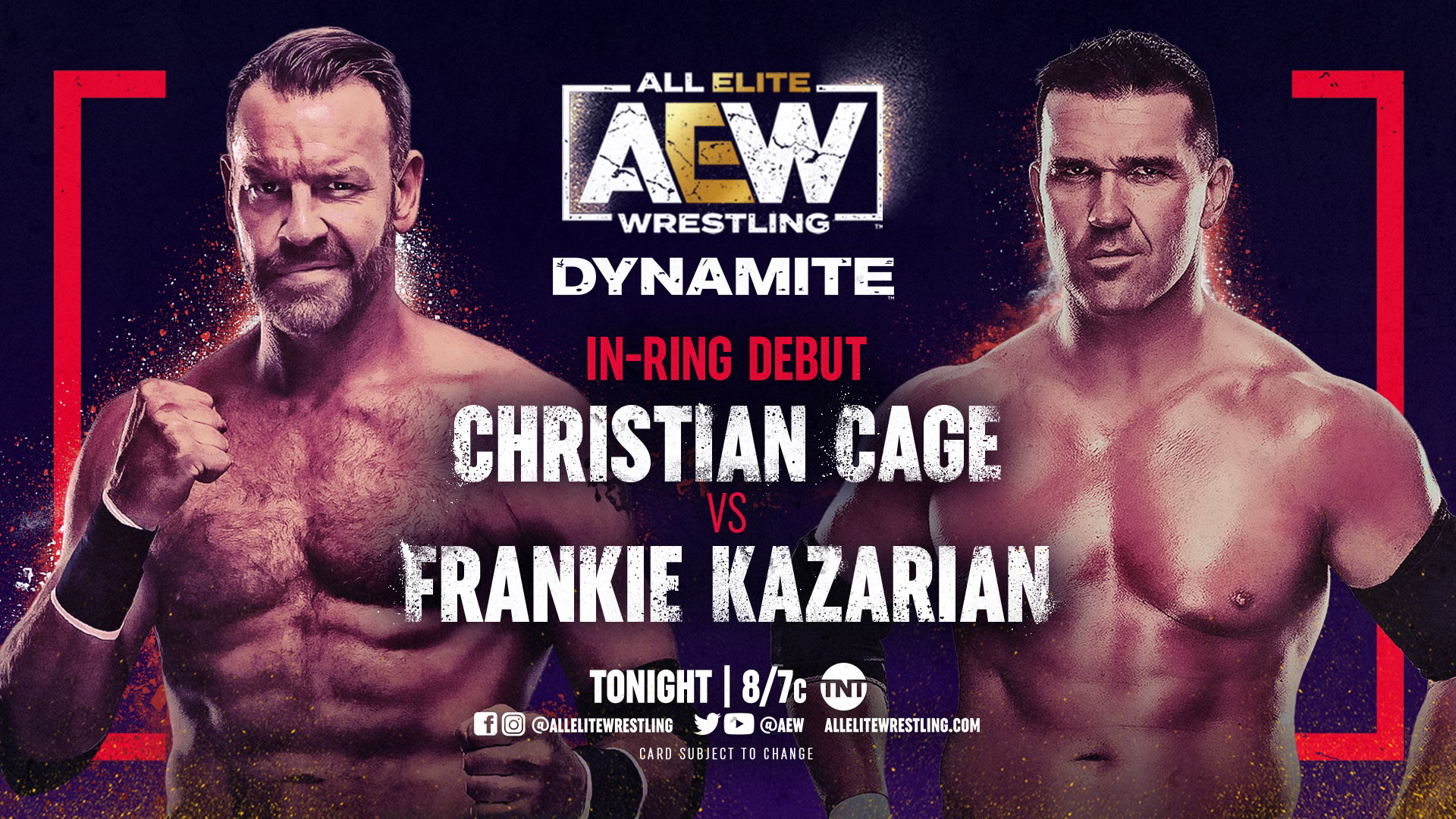 AEW Dynamite live results: Christian Cage’s in-ring debut