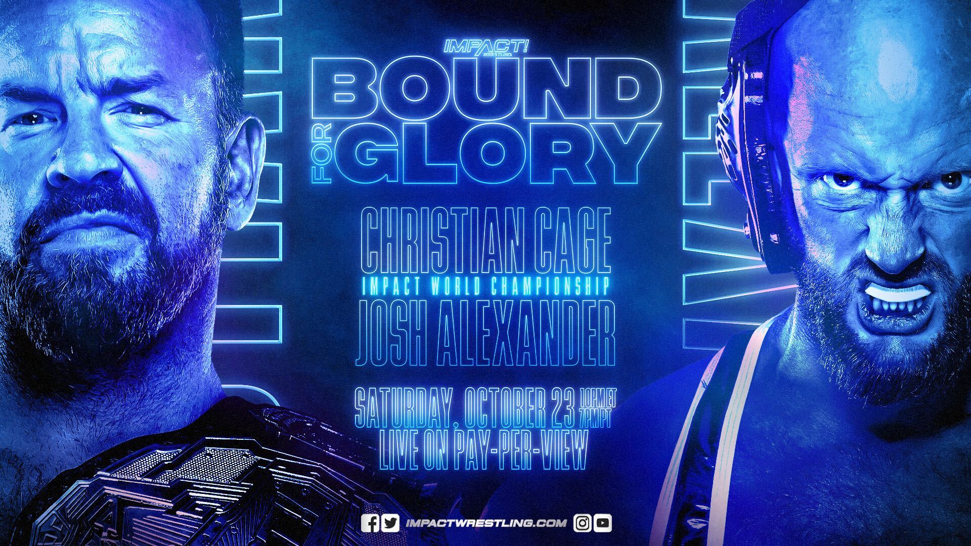 Impact Bound for Glory live results: Christian vs. Josh Alexander