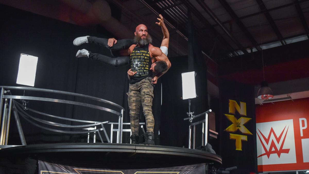 WWE NXT video highlights: Ciampa and Gargano brawl