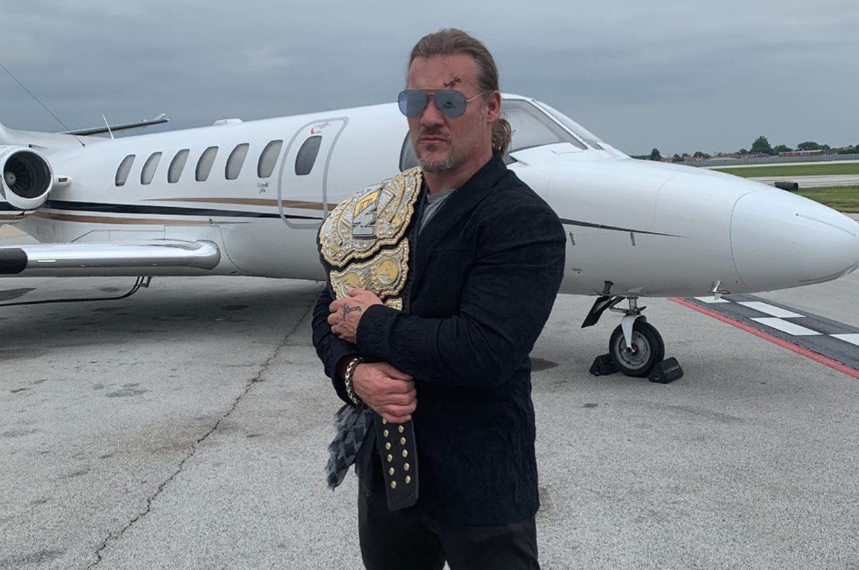 Police recover Chris Jericho’s AEW World title belt
