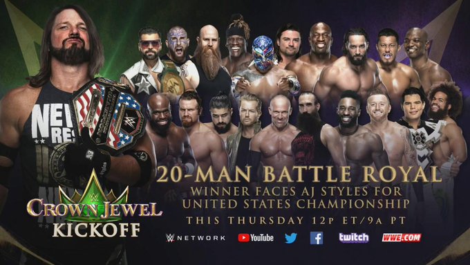 WWE announces Crown Jewel battle royal participants