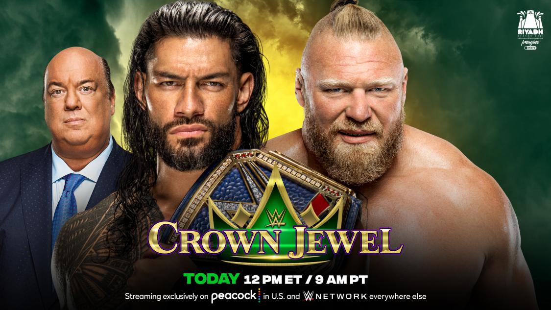 WWE Crown Jewel live results: Roman Reigns vs. Brock Lesnar