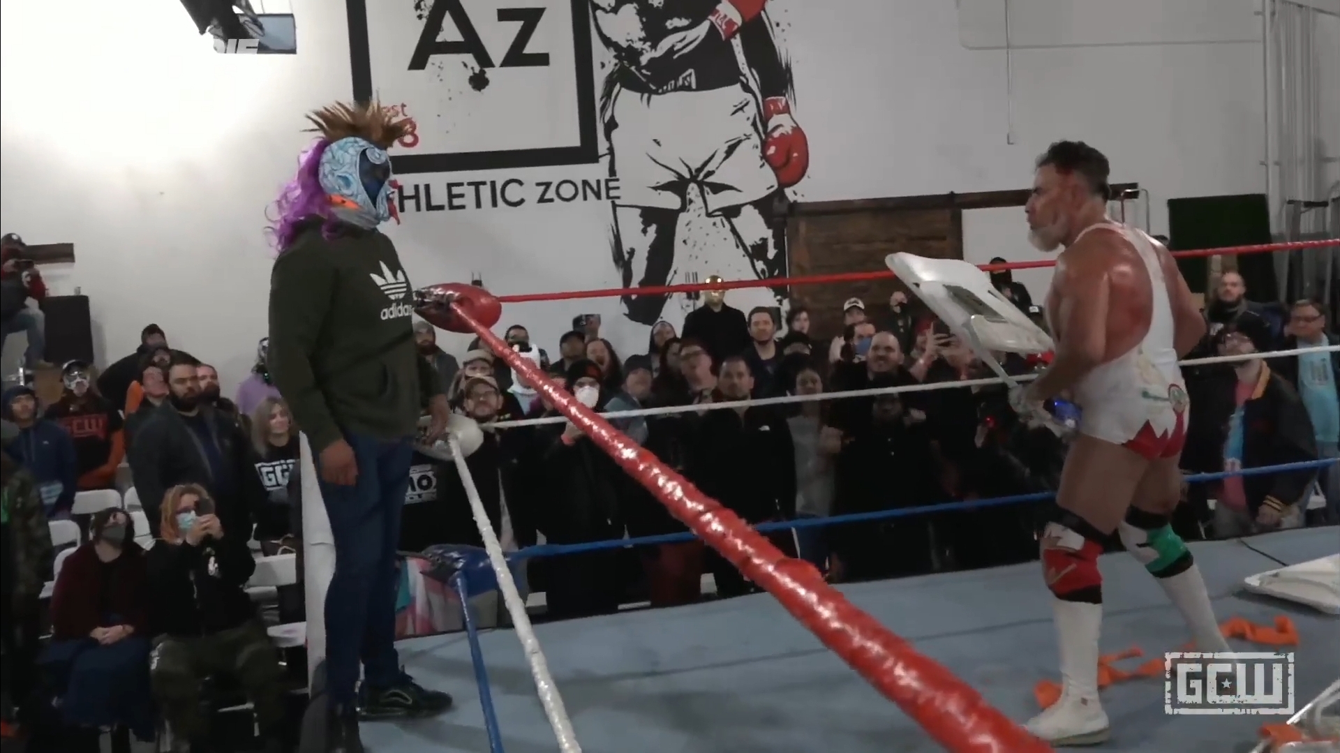 Dr. Wagner Jr. challenges Psycho Clown to mask vs. hair match at GCW If I Die First
