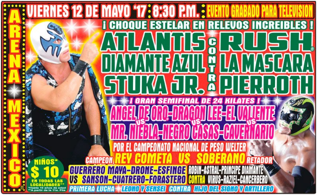 CMLL Arena Mexico results: The next generation and new renovations