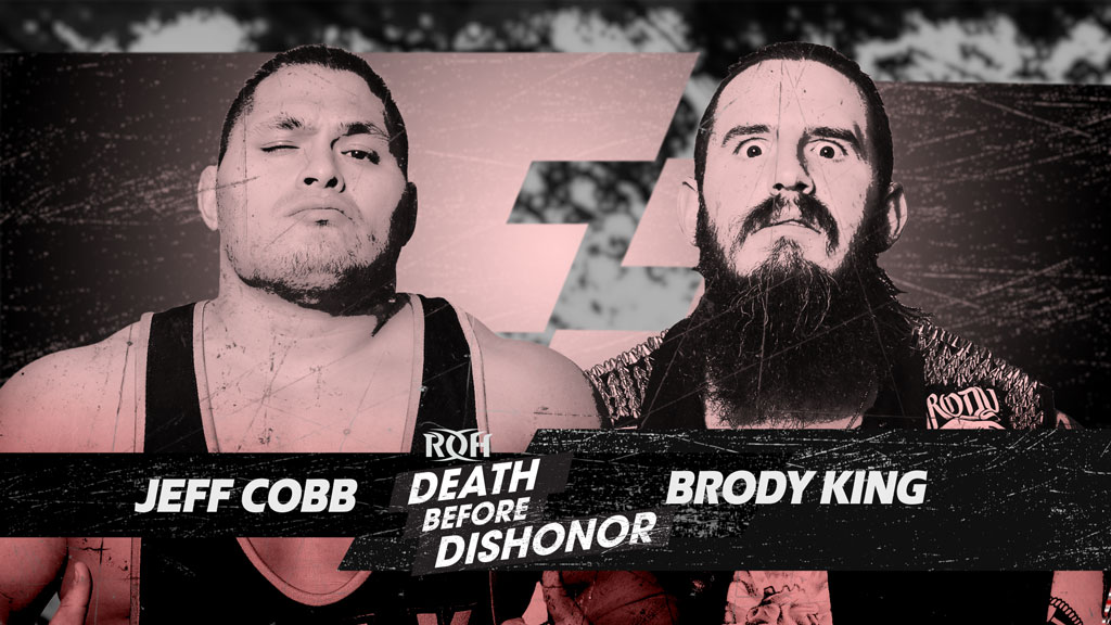 Jeff Cobb facing Brody King on ROH Death Before Dishonor pre-show