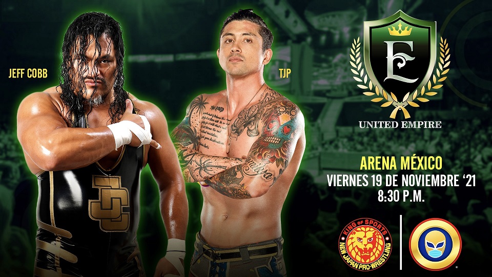 NJPW’S Jeff Cobb, TJP announced for November 19 CMLL show