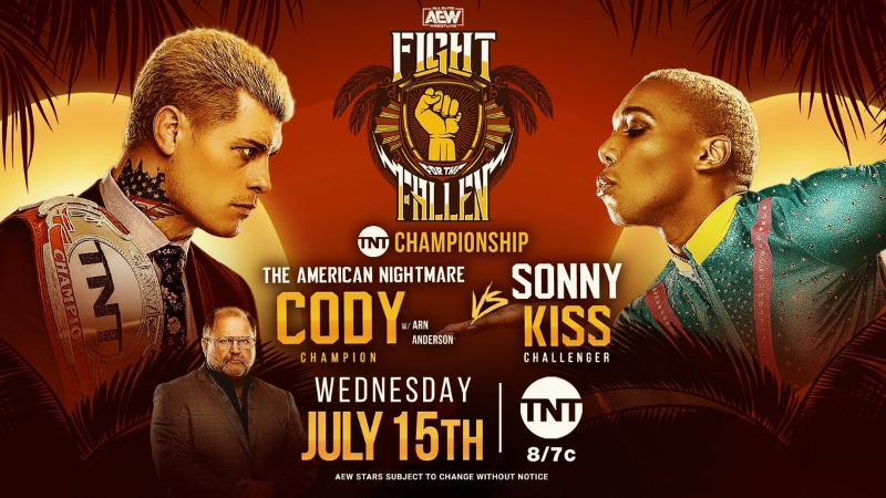 Cody-Sonny Kiss, two other matches added to AEW Fight For The Fallen