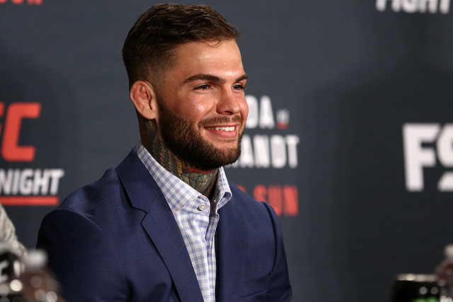 Cody Garbrandt looks to be off UFC 213