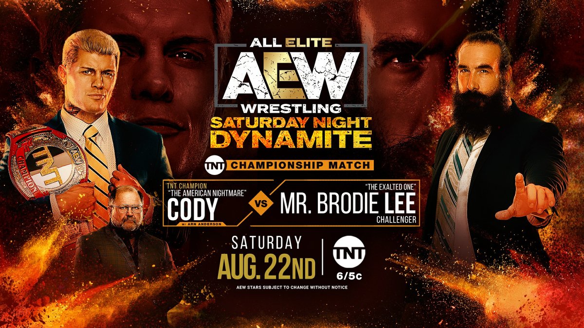 AEW Dynamite live results: TNT title match, Deadly Draw finals