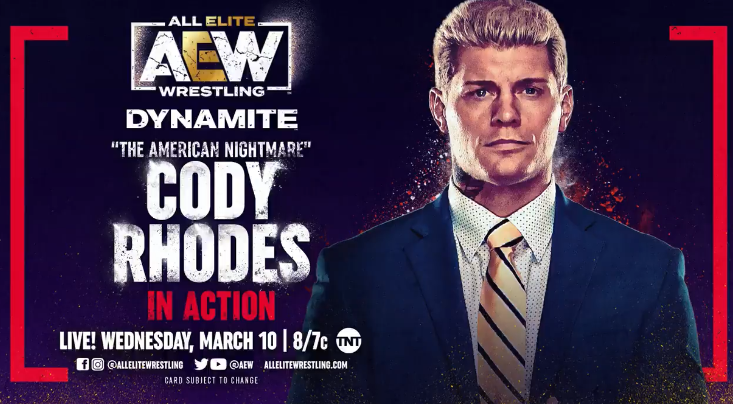 Cody-Cassidy TNT title rematch set for October 28 AEW Dynamite