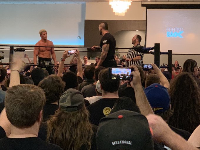 VIDEO: Cody Rhodes/Shawn Spears angle at C*4 Fighting Back 9