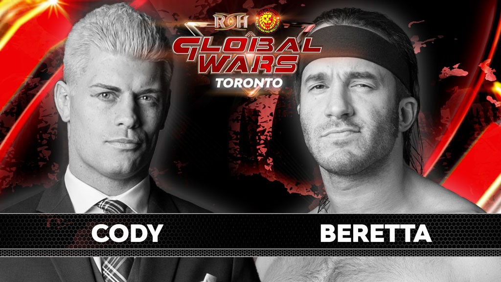 IWGP United States title match set for ROH Global Wars: Toronto