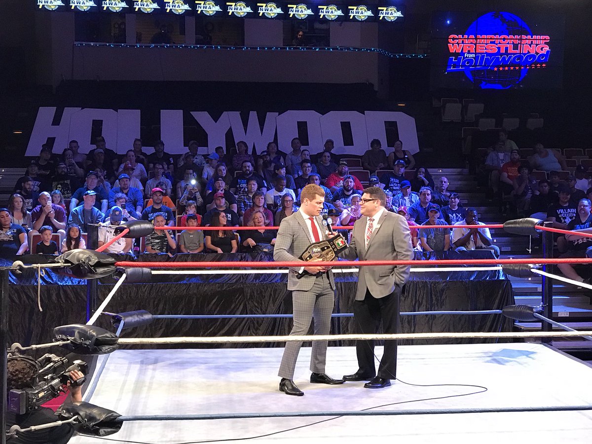 Cody’s first NWA title defense set for ROH TV tapings
