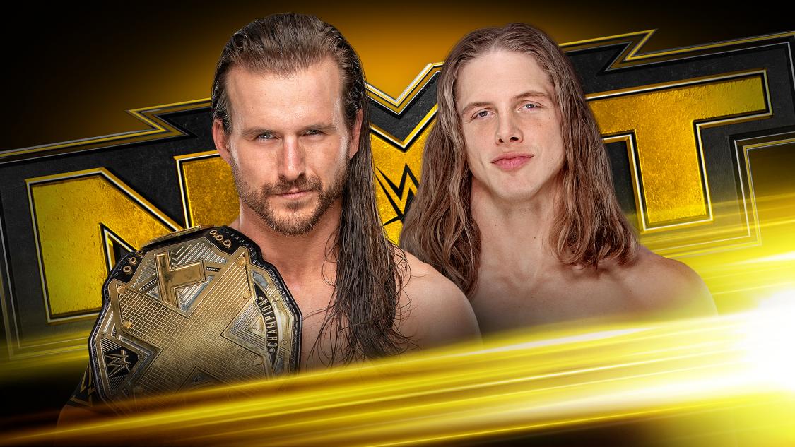 Adam Cole vs. Matt Riddle title match to open tonight’s NXT