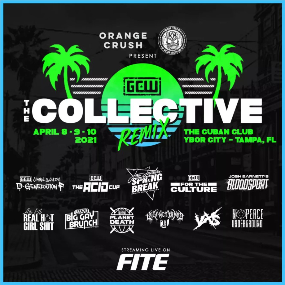 GCW announces The Collective Remix for WrestleMania week