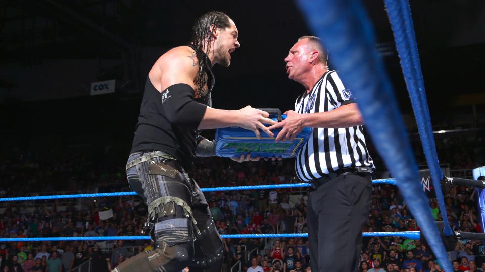 Baron Corbin unsuccessfully cashes in Money in the Bank briefcase