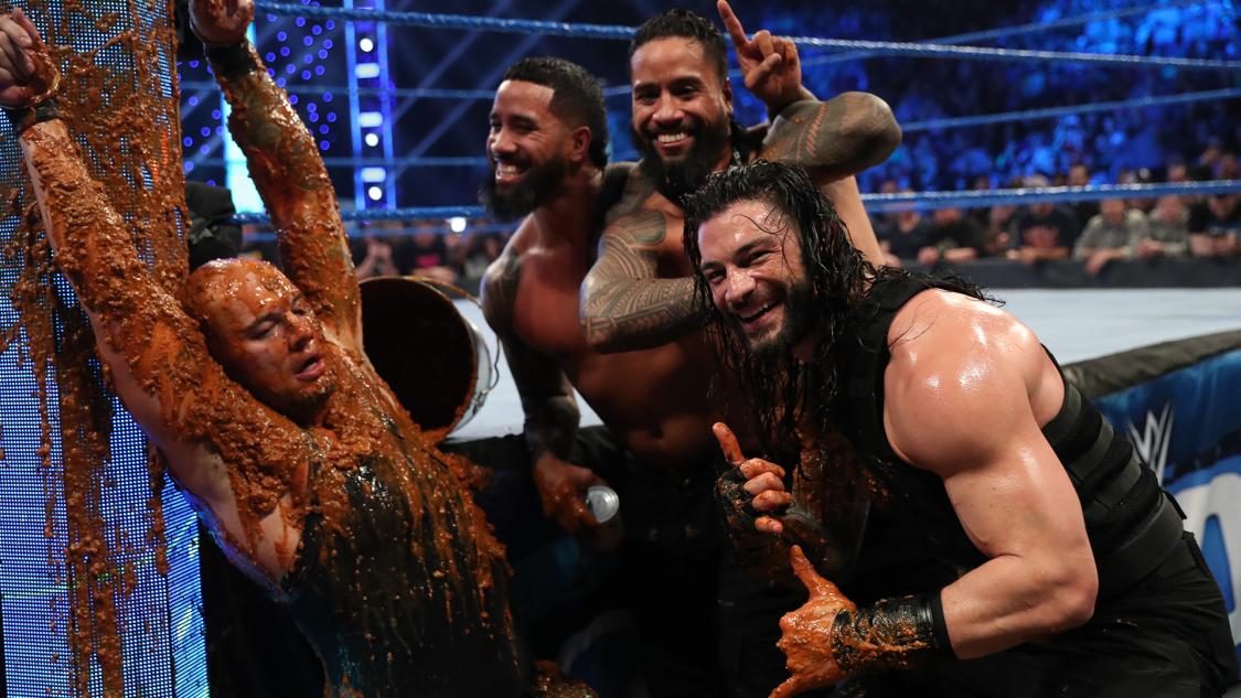 WWE SmackDown video highlights: Loser eats dog food match