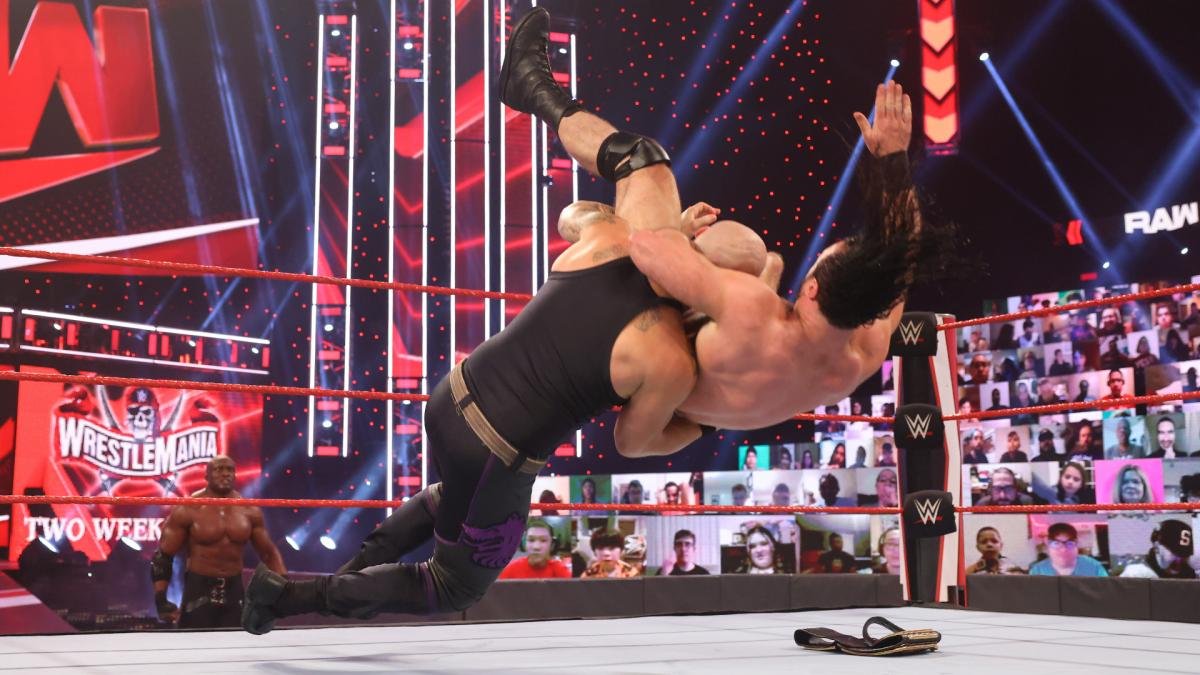 Drew McIntyre vs. Baron Corbin announced for WWE Raw