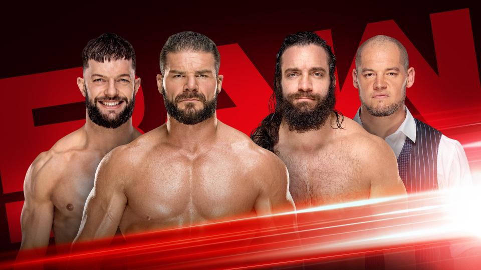 Balor & Roode vs. Corbin & Elias set for tonight’s WWE Raw