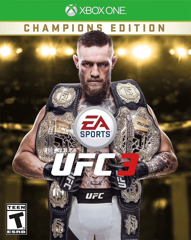 Conor McGregor revealed as cover star for EA Sports’ UFC 3