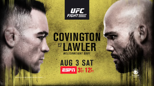 UFC on ESPN 5 live results: Colby Covington vs. Robbie Lawler