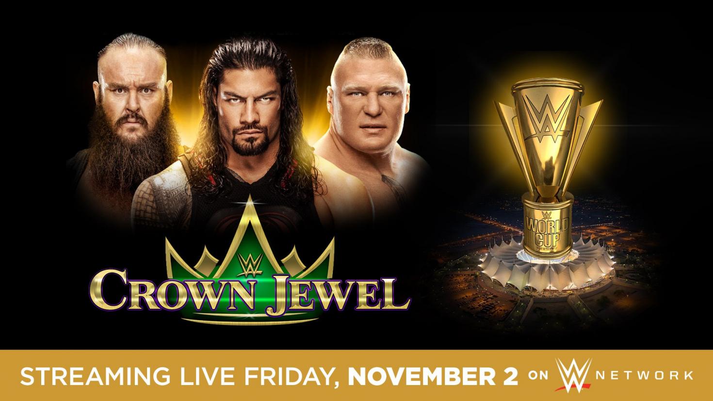 WWE officially announces ‘Crown Jewel’ event for Saudi Arabia