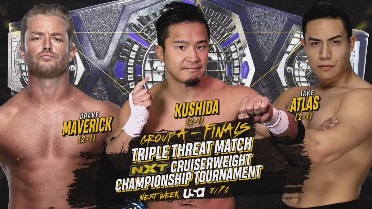 Cruiserweight tiebreaker match announced for NXT next week