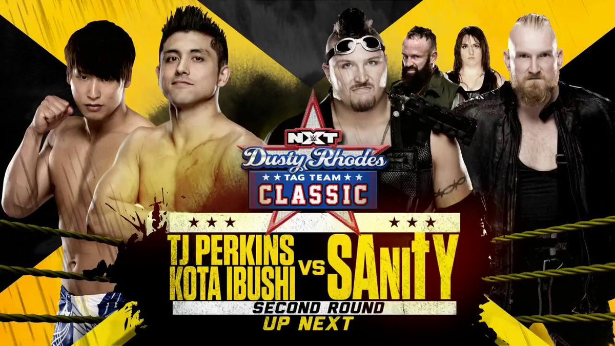 WWE NXT results: Kota Ibushi & TJ Perkins vs SAnitY as Dusty Classic quarterfinals roll on