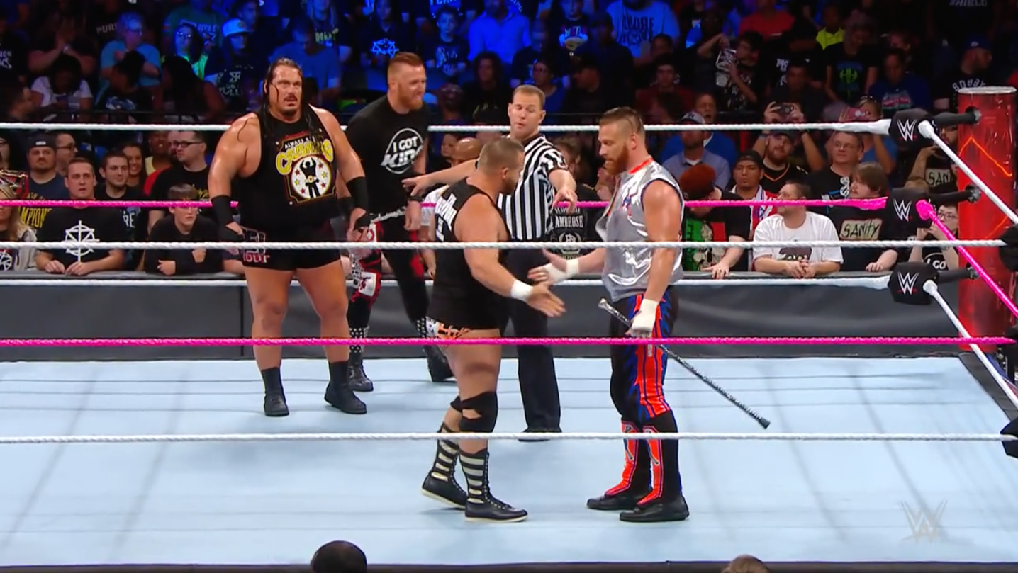 WWE Main Event results: Dash Wilder teams with Curt Hawkins