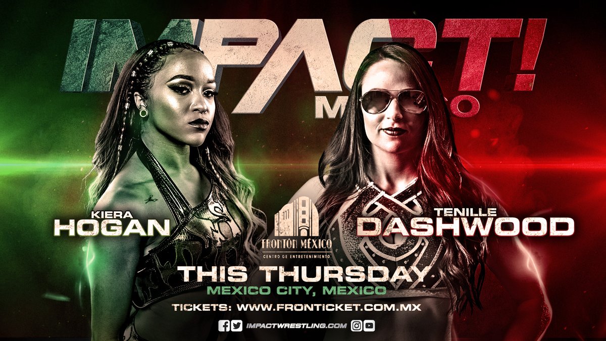 Tenille Dashwood to face Kiera Hogan in Impact Wrestling debut