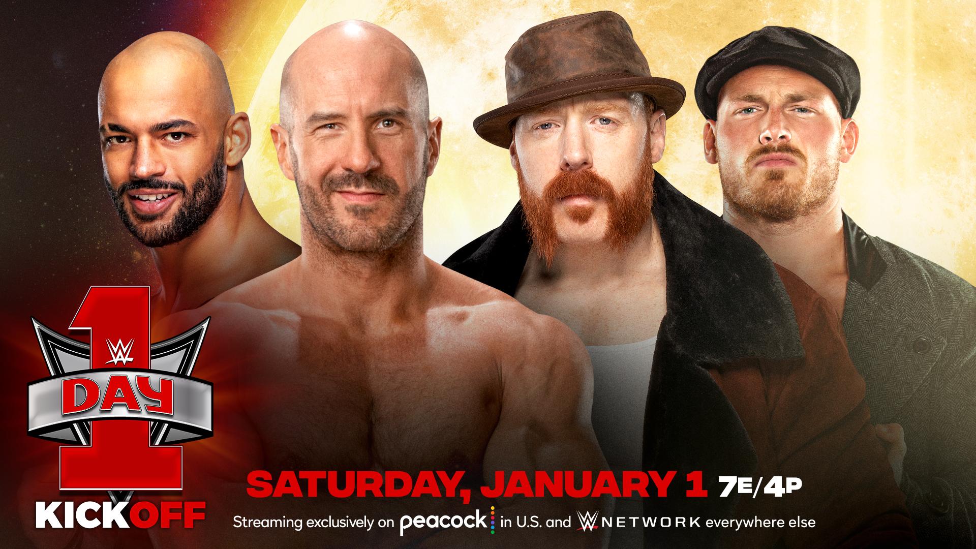 Tag team match announced for WWE Day 1 pre-show