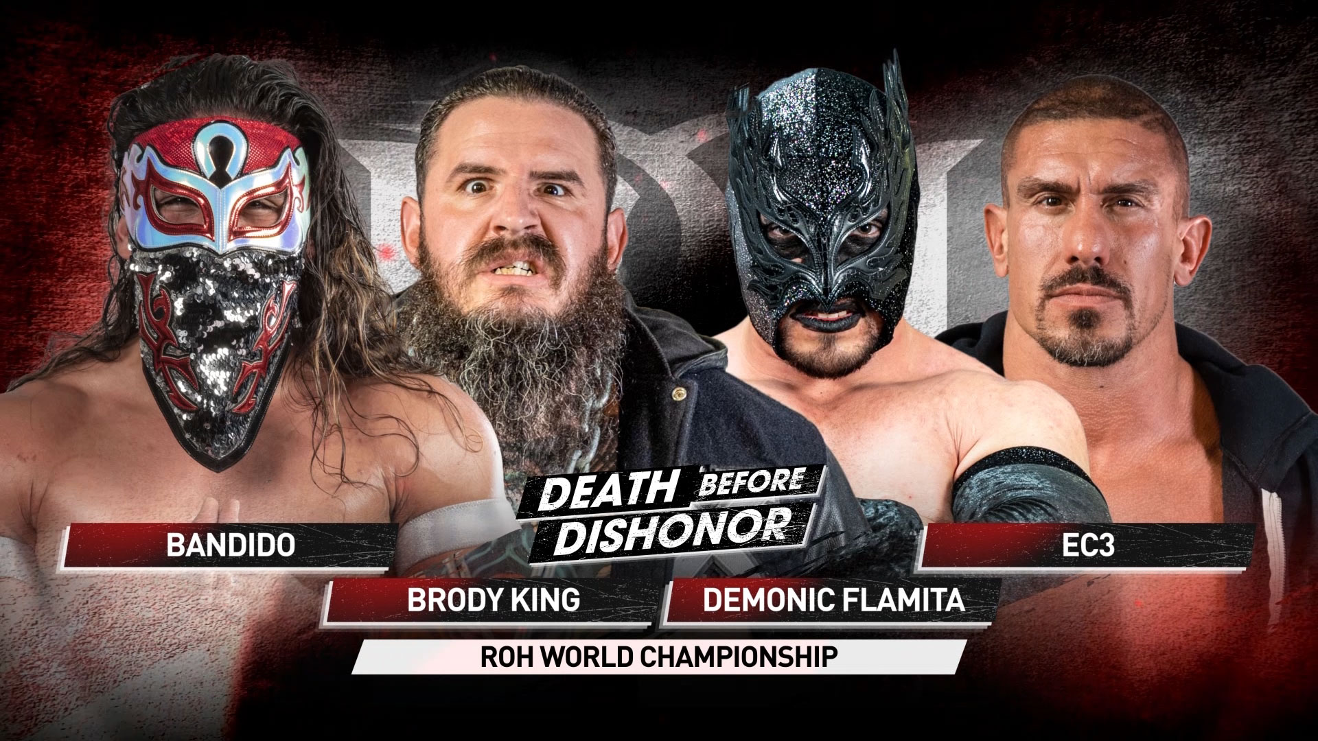 ROH Death Before Dishonor live results: Four-way World title match