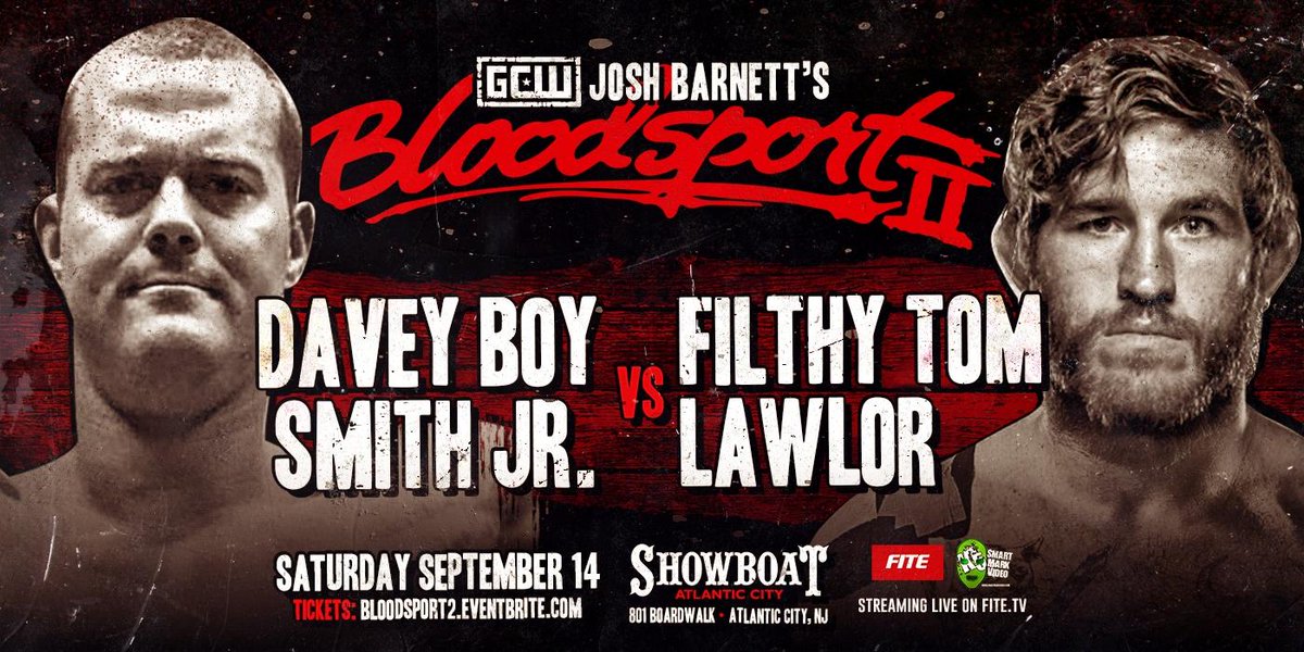 Davey Boy Smith Jr. vs. Tom Lawlor set for Josh Barnett’s Bloodsport II