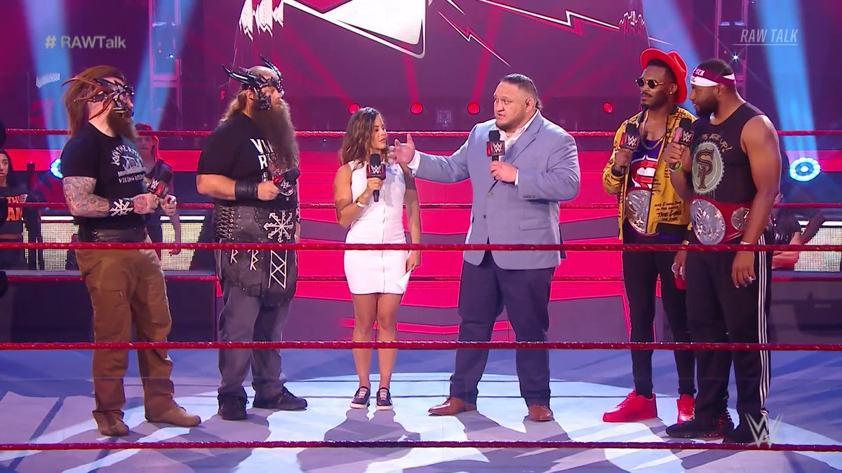 Street Profits-Viking Raiders decathlon set for WWE Raw