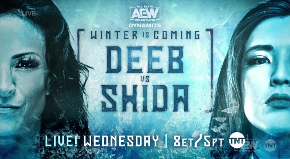 Hikaru Shida vs. Serena Deeb set for AEW Winter is Coming