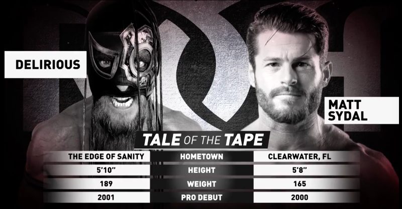 ROH Pure Championship tourney results: Matt Sydal vs. Delirious