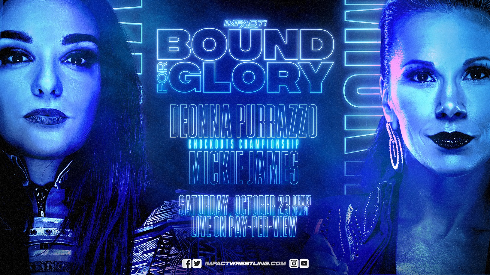 Purrazzo vs. James title match set for Impact Bound for Glory