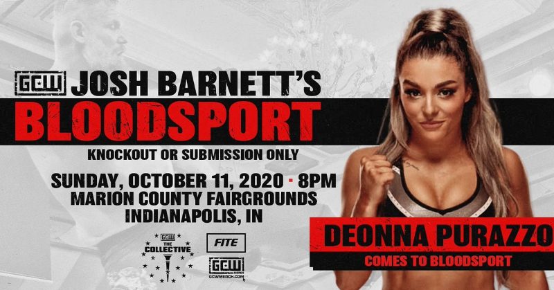 Deonna Purrazzo cancels GCW The Collective bookings