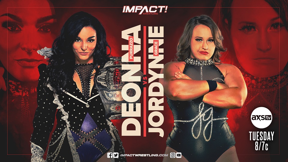 Deonna Purrazzo vs. Jordynne Grace non-title match set for Impact