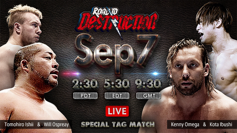 NJPW Road to Destruction results: Golden Lovers vs. Ishii and Ospreay