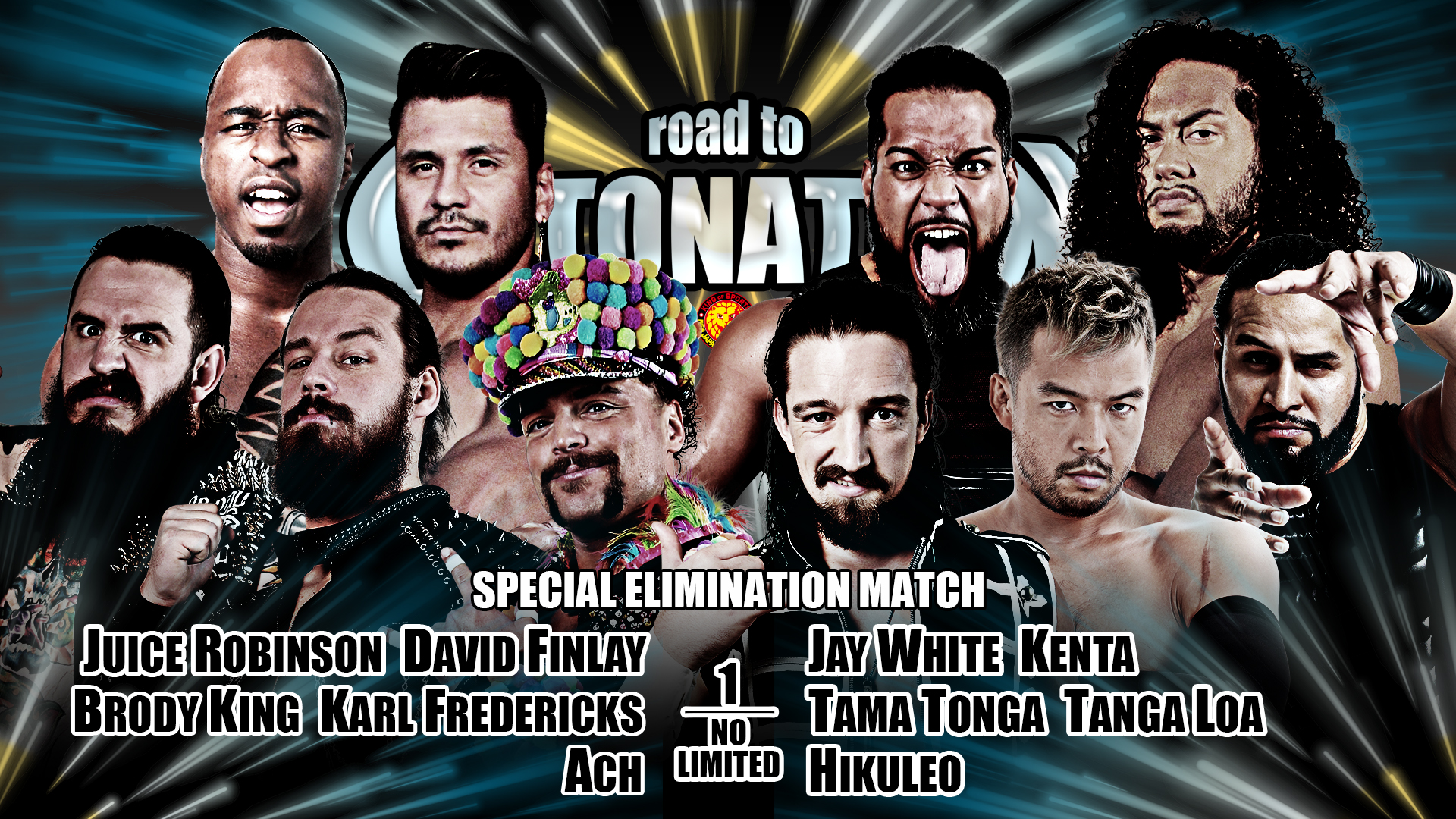 NJPW Strong results: Ten-man tag team elimination match