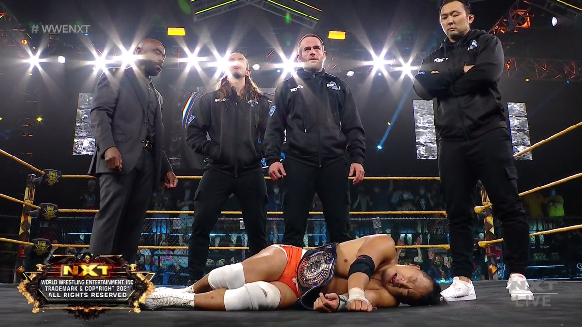 Roderick Strong returns to WWE NXT as part of Diamond Mine