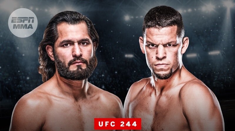 Nate Diaz vs. Jorge Masvidal to headline UFC 244 at MSG