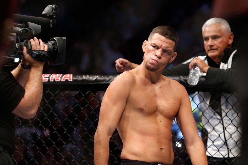Nate Diaz suffers minor injury, Edwards fight pushed to UFC 263